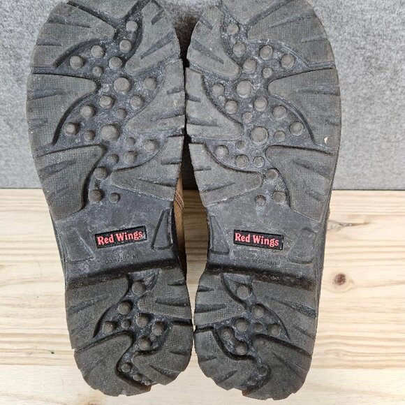 Red Wing Boots Mens 10.5 D Working Brown Leather ASTM F2413-18 Insulated - Picture 16 of 16